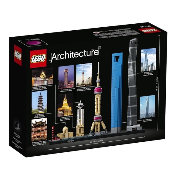 NEW! LEGO Shanghai Architecture Series (Retired) (Collectible) - Picture 6 of 13